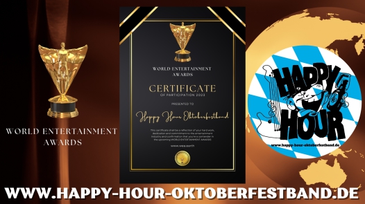 HAPPY HOUR Oktoberfestband World Entertainment Award