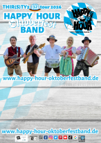 HAPPY HOUR OKTOBERFESTBAND poster