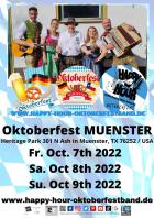 HAPPY HOUR OKTOBERFESTBAND Muenster Oktoberfest Texas USA