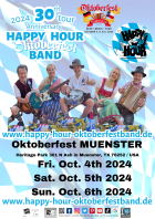 HAPPY HOUR Oktoberfestband Muenster Texas USA 2023