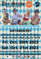 HAPPY HOUR Oktoberfestband DIE STUBE PONDOK INDAH GOLF BALLROOM JAKARTA