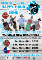 HAPPY HOUR OKTOBERFESTBAND Fort Worth Oktoberfest Texas USA