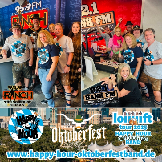 HAPPY HOUR OKTOBERFESTBAND Radio Airplay USA