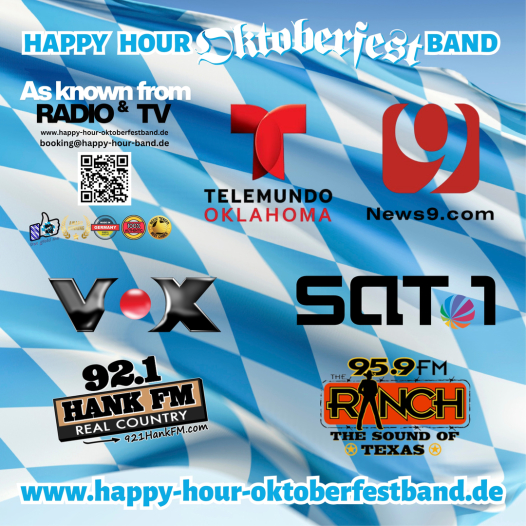 HAPPY HOUR OKTOBERFESTBAND Wurstfest New Braunfels Texas USA
