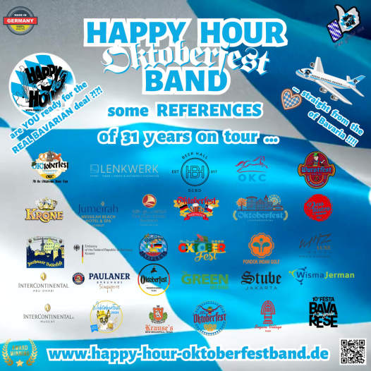 HAPPY HOUR OKTOBERFESTBAND Wurstfest New Braunfels Texas USA