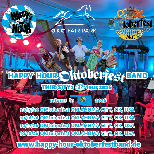 HAPPY HOUR OKTOBERFESTBAND Wurstfest New Braunfels Texas USA