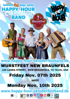 HAPPY HOUR OKTOBERFESTBAND Fort Worth Oktoberfest Texas USA