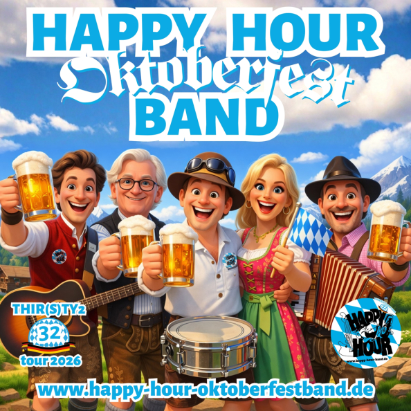 HAPPY HOUR OKTOBERFESTBAND original Bavarian / German  Oktoberfest Band