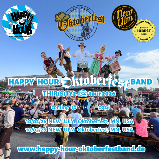 HAPPY HOUR OKTOBERFESTBAND Wurstfest New Braunfels Texas USA